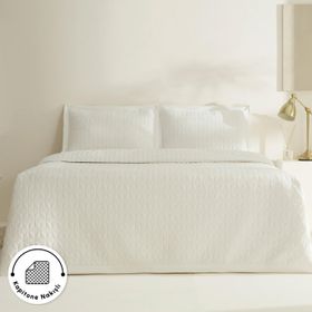 Karaca Home Liora Beyaz Çift Kişilik Yatak Örtüsü