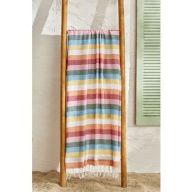 Karaca Home Lisa Peştamal Multicolor Plaj Havlusu