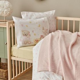 Karaca Home Little Honey Triko Pembe Battaniye