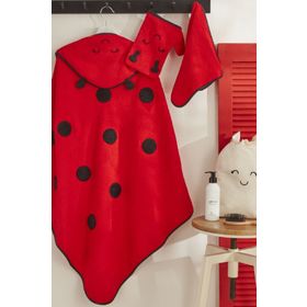 Karaca Home Little Ladybug Bebek Havlu-Kundak-Kese Set