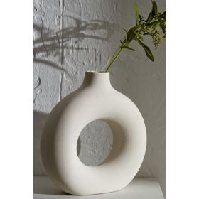 Karaca Home Lonny Beyaz 17.5 cm Vazo