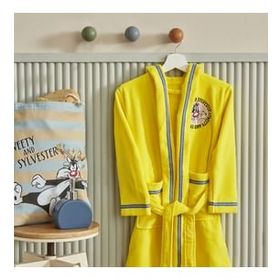Karaca Home Looney Tune Tweety Kapüşonlu Bornoz