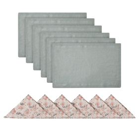 Karaca Home Lovely Pink 6 Kişilik Sofra Tekstil Paketi