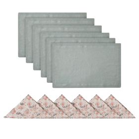 Karaca Home Lovely Pink 6 Kişilik Sofra Tekstil Paketi