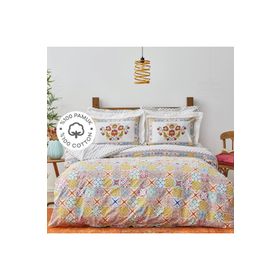 Karaca Home Lumina Pamuk Sarı Çift Kişilik Nevresim Takımı