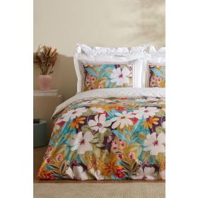 Karaca Home Lumire %100 Pamuk Multicolor Tek Kişilik Nevresim Takımı