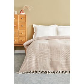 Karaca Home Luna Çift Kişilik Bej Pike