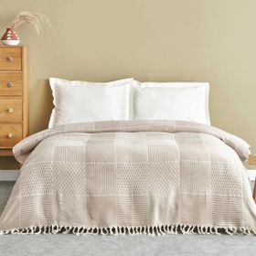 Karaca Home Luna Çift Kişilik Bej Pike
