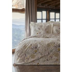 Karaca Home Lussi Sarı Pamuk Çift Kişilik Nevresim Takımı