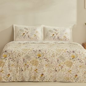 Karaca Home Lussi Sarı Pamuk Çift Kişilik Nevresim Takımı