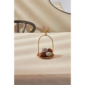 Karaca Home Maison 12x12x20 cm Gold İkramlık