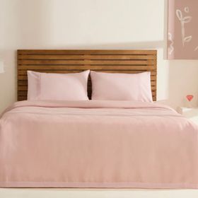 Karaca Home Maisy Bambu Pudra Çift Kişilik Pike Takımı