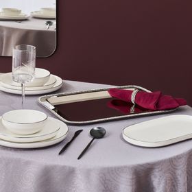 Karaca Home Majesty 42x29.5 cm Dikdörtgen Dekoratif Tepsi