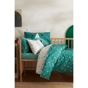 Karaca Home Marty %100 Pamuk Yeşil Bebek Nevresim Takımı