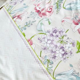 Karaca Home Melosa Pamuk Pembe Çift Kişilik Nevresim Takımı