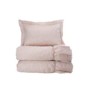 Karaca Home Menly Pudra Yatak Örtüsü