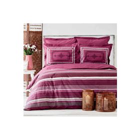 Karaca Home Mesto Bordo Çift Kişilik Nevresim Takımı