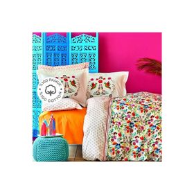 Karaca Home Mesto Bordo Çift Kişilik Nevresim Takımı