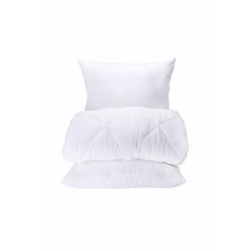 Karaca Home Microfiber Çift Kişilik Yorgan ve 2 Adet Silikon Yastık