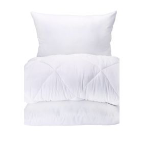 Karaca Home Microfiber Çift Kişilik Yorgan ve 2 Adet Silikon Yastık