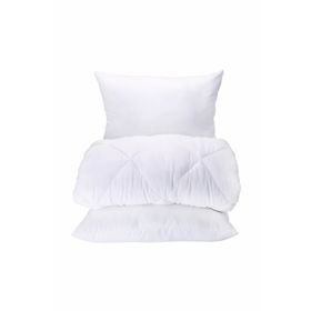Karaca Home Microfiber Çift Kişilik Yorgan ve 2 Adet Silikon Yastık
