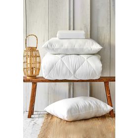 Karaca Home Microfiber Royal Çift Kişilik Yorgan+2 Adet Silikon Yastık
