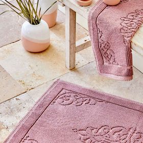 Karaca Home Milly Mürdüm 2'li Paspas Set