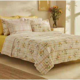 Karaca Home Minella %100 Pamuk Soft Touch Sarı Çift Kişilik Nevresim Takımı