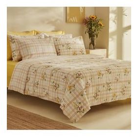 Karaca Home Minella %100 Pamuk Soft Touch Sarı Çift Kişilik Nevresim Takımı