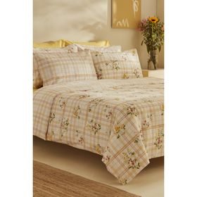 Karaca Home Minella %100 Pamuk Soft Touch Sarı Çift Kişilik Nevresim Takımı