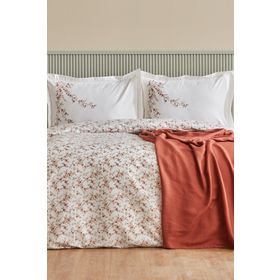 Karaca Home Mizu %100 Pamuk Çift Kişilik Pike Hediyeli Nevresim Takımı
