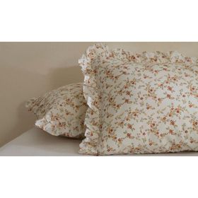 Karaca Home Mizu Offwhite Fırfırlı 2'li Yastık Kılıfı