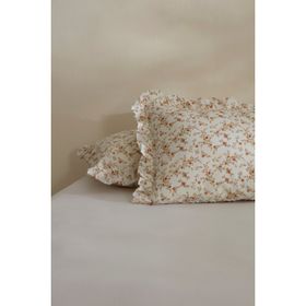 Karaca Home Mizu Offwhite Fırfırlı 2'li Yastık Kılıfı