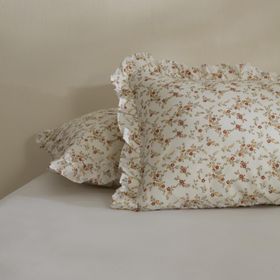 Karaca Home Mizu Offwhite Fırfırlı 2'li Yastık Kılıfı