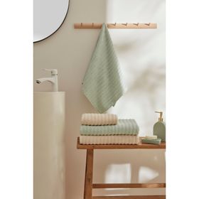 Karaca Home Morina Mint-Bej 4 Parça Hamam Seti