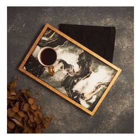 Karaca Home Moroccan Marble 40x25 cm Tepsi