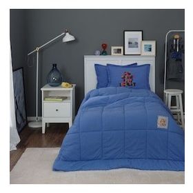Karaca Home Motto Cotton Comfort Tek Kişilik Mavi Yatak Takımı