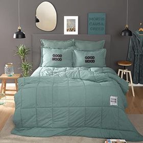 Karaca Home Motto Cotton Comfort Tek Kişilik Petrol Uyku Seti