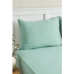 Karaca Home Motto Penye Fitted Tek Kişilik 100x200+30 cm Hardal Çarşaf