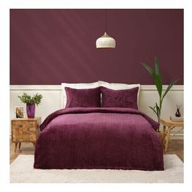 Karaca Home Mürdüm Tek Kişilik Wellsoft Yatak Örtüsü
