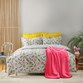 Karaca Home Narlo Fuşya Çift Kişilik Winter Set