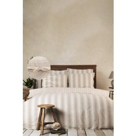 Karaca Home Naturel Line Jerardo Armur Bej Çift Kişilik Nevresim Takımı