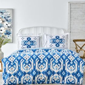 Karaca Home Neos %100 Pamuk Mavi Nevresim Takımı