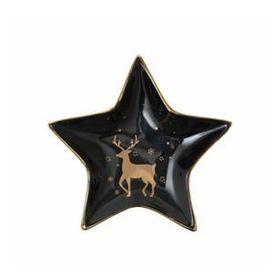 Karaca Home New Year Star 15 cm Dekoratif Tabak