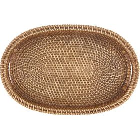 Karaca Home Nova Hasır Görünümlü 33,5x22,5 cm Dekoratif Tepsi
