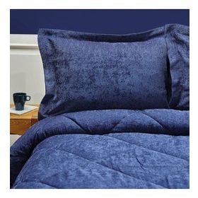 Karaca Home Palermo Indigo Tek Kişilik İpliği Boyalı Nevresim Yataka Örtüsü Set