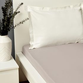 Karaca Home Pamuk Fitted 100x200+30 cm Lila Çarşaf