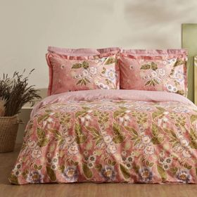 Karaca Home Pasares Pembe Çift Kişilik Nevresim Takımı