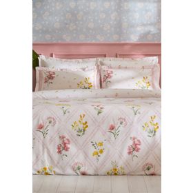Karaca Home Passioni %100 Pamuk Somon Çift Kişilik Nevresim Takımı