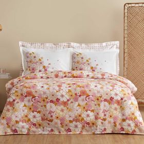 Karaca Home Pegy %100 Pamuk Somon Çift Kişilik Pike Takımı